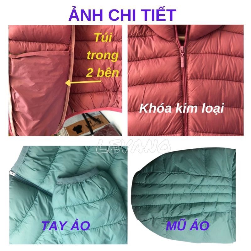Áo phao nữ siêu nhẹ U.niq mềm mại siêu ấm hottrend loại 1