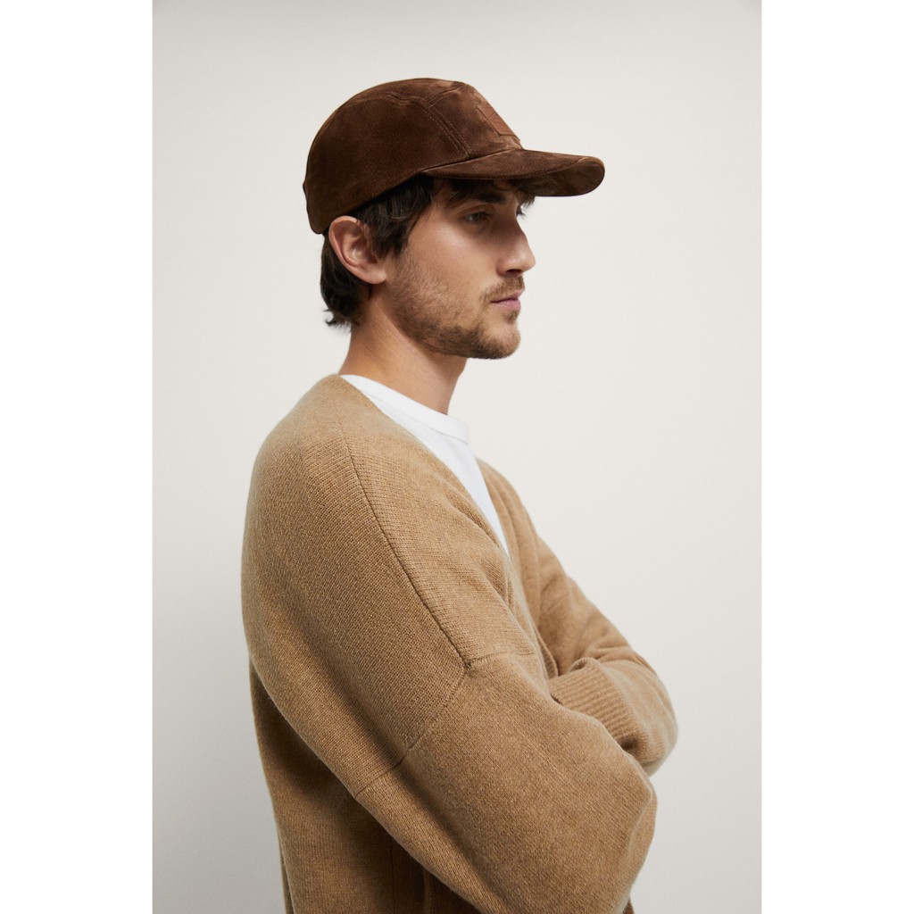 Mũ da thật nam ZARA AUTH