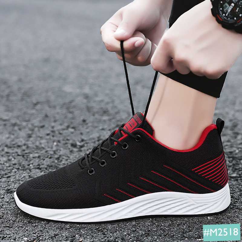 Giày Thể Thao Sneaker Nam Basic MINSU M2518 Style Bata Hàn Quốc Thoáng Khí Phù Hợp Đi Chơi, Học