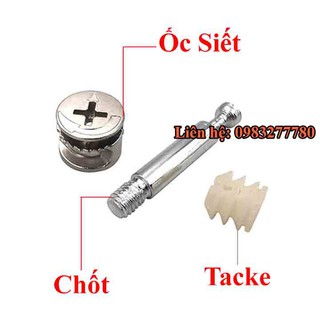 [SIÊU SALE] Bộ 50 chốt liên kết ốc cam