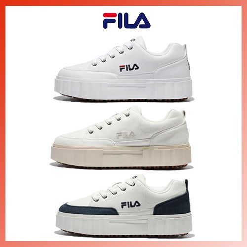 Giày thể thao Fila Sandblast Low (1TM01563D_100/ 1TM01563D_150/ 1TM01576D_920)