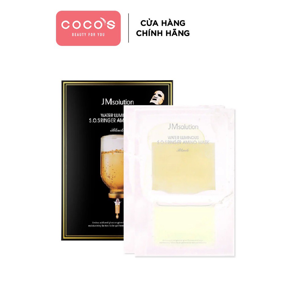 Mặt Nạ Làm Dịu Và Thư Giãn Cho Da JM Solution Mask 30ml - Water Luminous S.O.S Ringer Amino