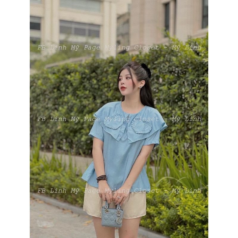Sét áo cổ bèo tim