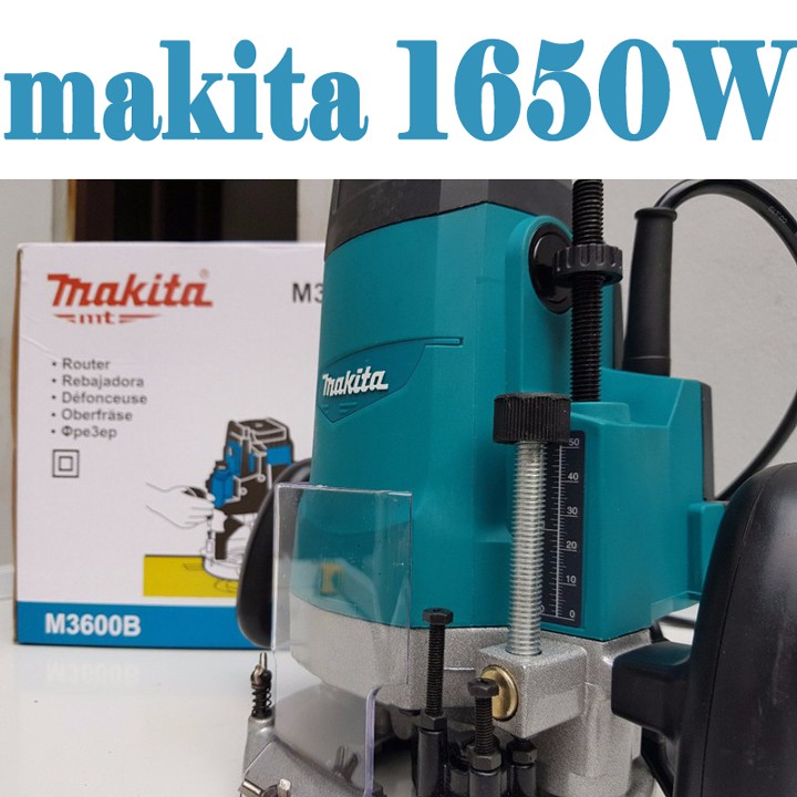 máy phay gỗ makita M3600B 1650W - may phay go