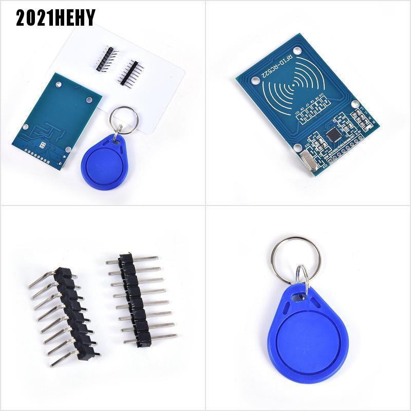 Mô Đun Cảm Biến Thẻ Rfid-Rc522 Nfc Rf Ic 2021he Kèm 2 Thẻ Mfrc522 Dc 3.3v