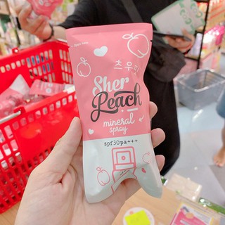 XIT KHOÁNG CHỐNG NẮNG ĐÀO SHER PEACH