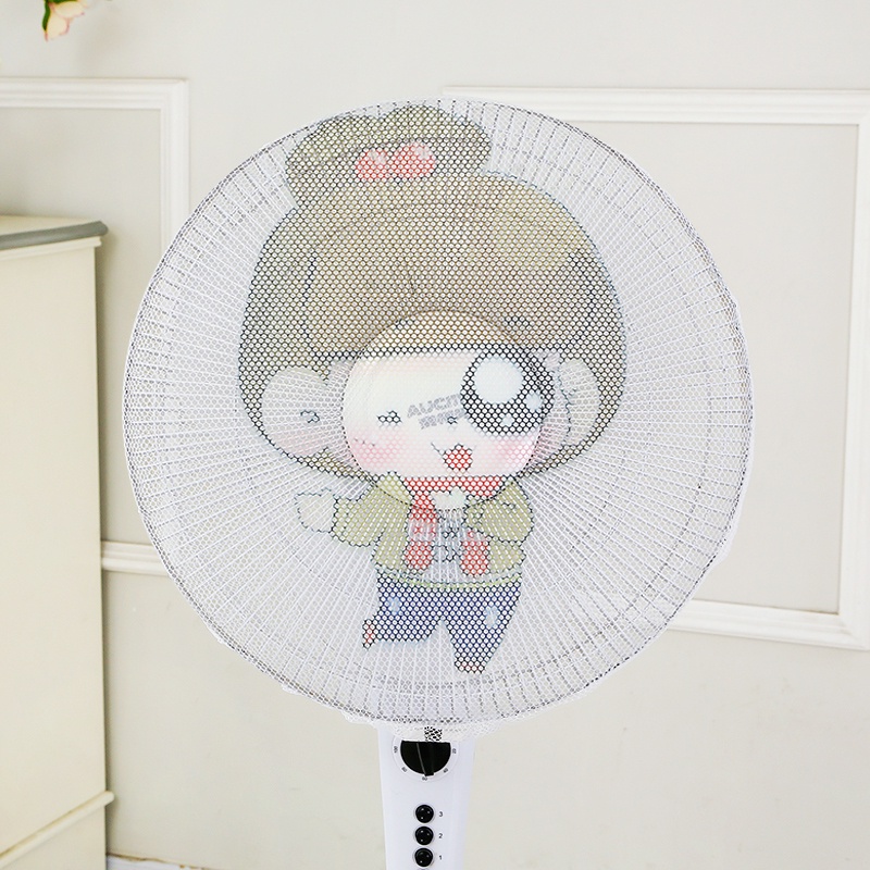 Lưới Bọc Quạt An Toàn Sử Dụng In Hình Dễ Thương - HOT DEAL