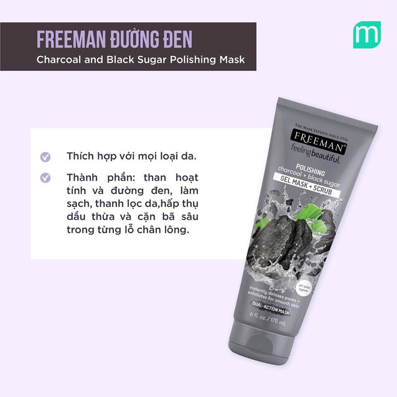 Mặt Nạ Freeman Feeling Beautiful 175ml