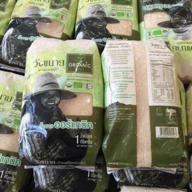 Đường mía hữu cơ Thái Lan 1kg
