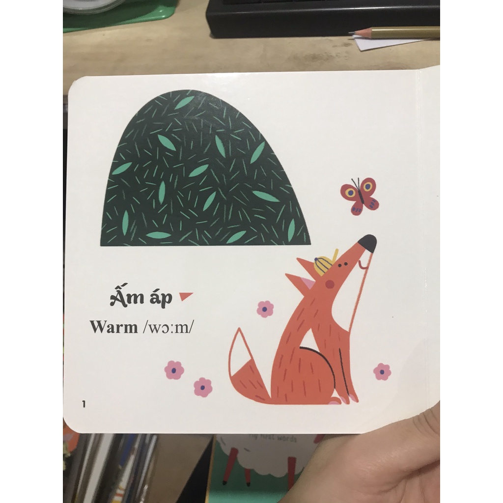 Sách  - Những từ vựng đầu đời của bé : Thời tiết