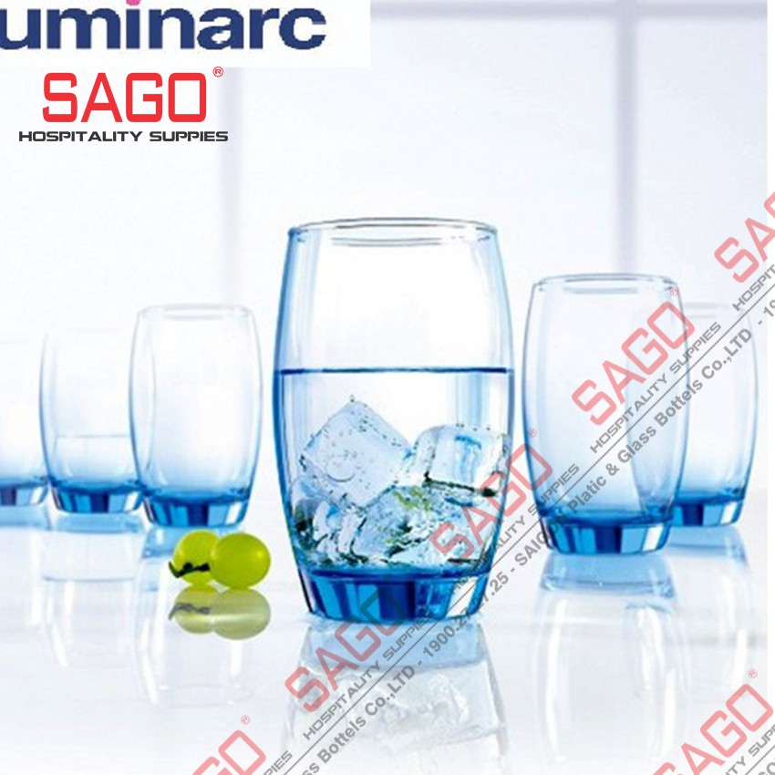 Ly Thủy Tinh Luminarc Salto Ice Blue 350ml , Thủy Tinh Cao Cấp