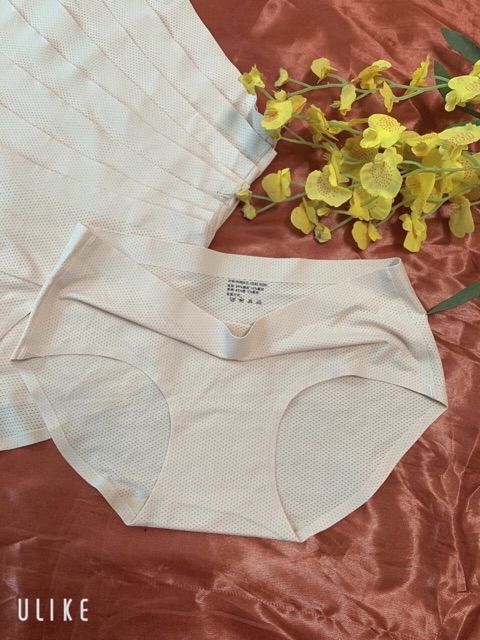 Quần lót su thông hơi ba màu da đen trắng