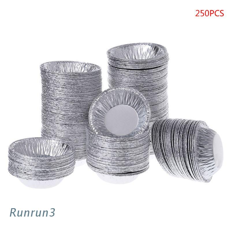 Bộ 250 khuôn lá nhôm dùng một lần làm bánh trứng