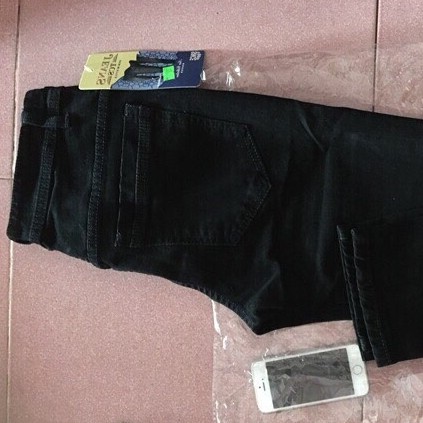 Quần Jean Nam Đen Quần Bò Nam Đen Trơn đơn giản dễ phối đồ của TS02 | BigBuy360 - bigbuy360.vn