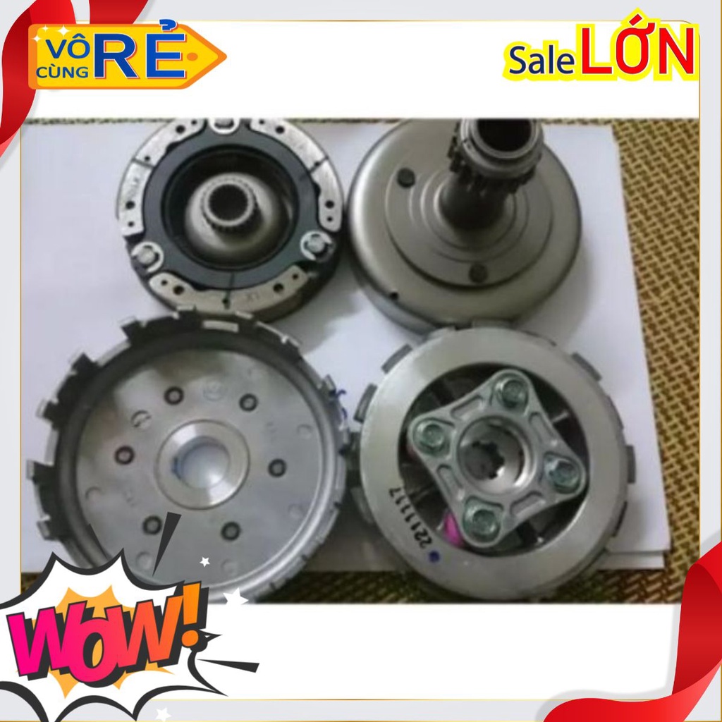 Bộ ly hợp Wave Thái 110cc hãng PAG (full bộ côn truyền động Đài Loan cho xe máy Honda)