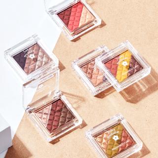 [Hàng mới về] Bảng phấn mắt ngọc trai JUDYDOLL 3 màu mịn mượt tông sô-cô-la trang điểm lâu trôi
