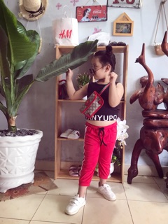 Bộ thê thao bé gai