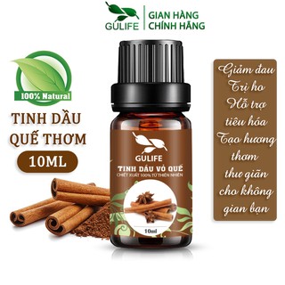 ✅ [Chính Hãng] Tinh dầu Quế GULIFE Chiết Xuất Từ Thiên Nhiên - Giảm Căng Thằng, Thơm Phòng & Thư Giãn