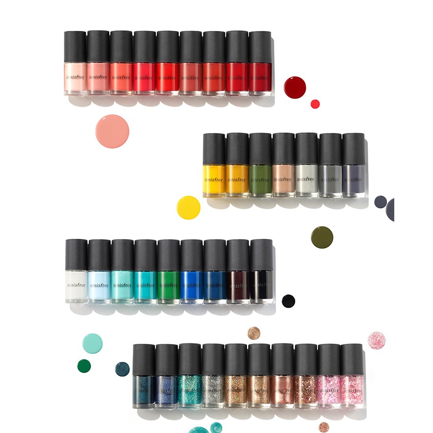 SƠN MÓNG TAY INNISFREE REAL COLOR NAIL MẪU MỚI