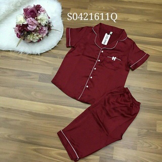 Đồ bộ pijama chất satin lụa