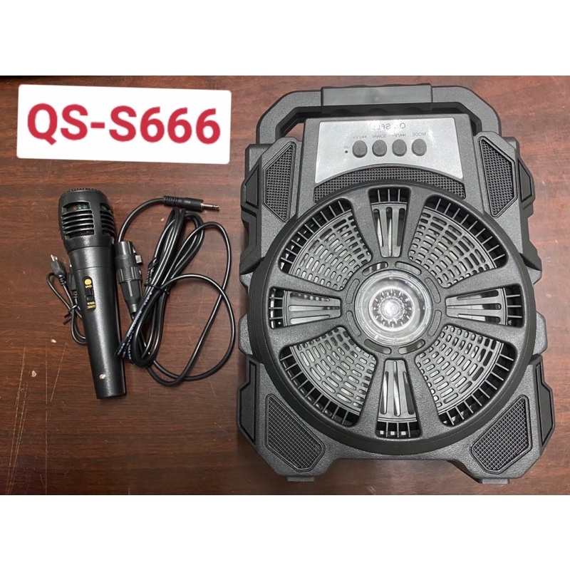 Loa Bluetooth mini karaoke KMS-S666