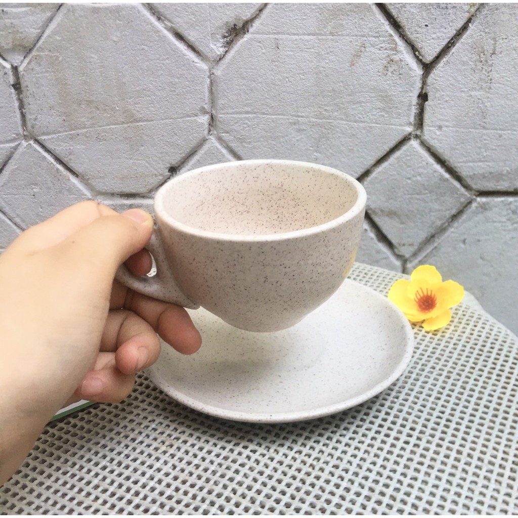 [GIÁ SỈ TẠI XƯỞNG]TÁCH CAFE CAPUCHINO - ESPRESSO MÀU TRẮNG MÁT CAO CẤP BÁT TRÀNG