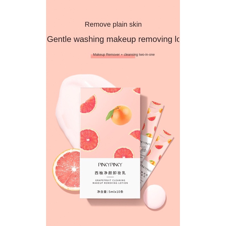 [Hàng mới về] Tẩy trang dạng sữa tinh chất bưởi làm sạch sâu lỗ chân lông hiệu quả | BigBuy360 - bigbuy360.vn