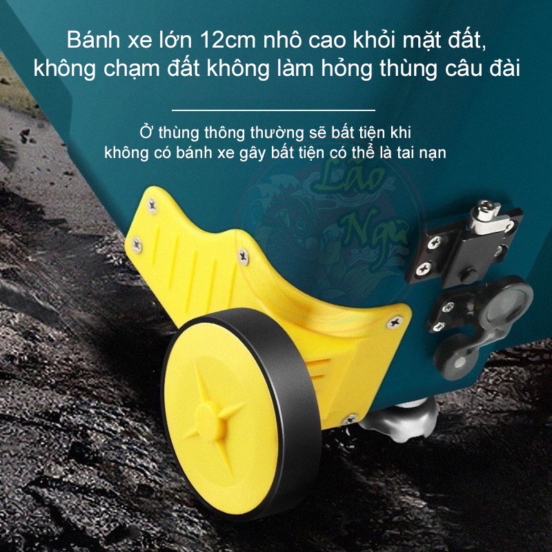 Thùng Câu Đài CHIXUAN Đa Năng Thể Tích 36 lít Cao Cấp giữ nhiệt cực tốt, thách thức mọi địa hình khi đi câu