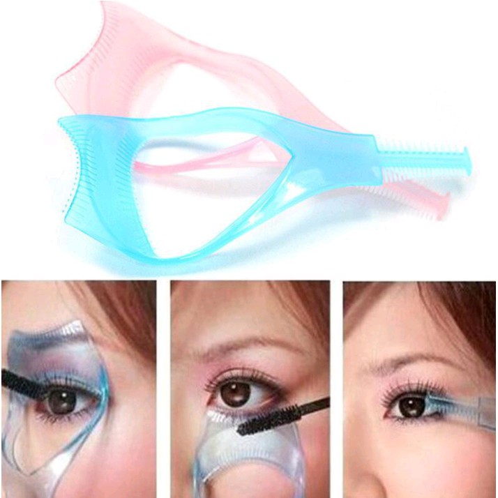 Dụng cụ bảo vệ mắt chuốt mascara kiêm cọ chải mi | BigBuy360 - bigbuy360.vn