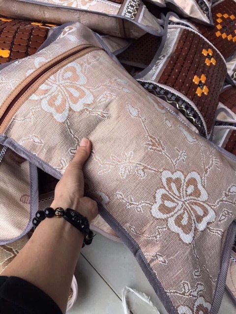 Gối trúc mây siêu thoáng, siêu mát (kèm ruột gối)