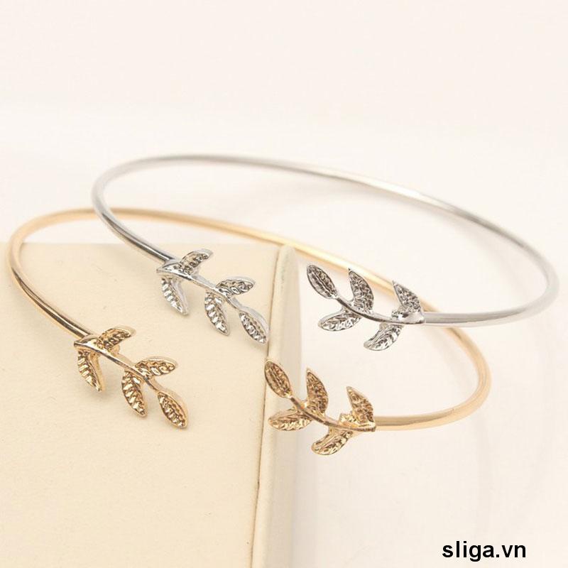 💌Vòng tay hình chiếc lá xinh xắn