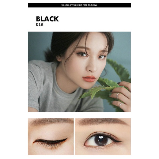 [Hàng mới về] Kẻ Mắt Dạng Xoay Tự Động Chống Nước Trang Điểm Tiện Dụng 3 Màu Tùy Chọn | BigBuy360 - bigbuy360.vn