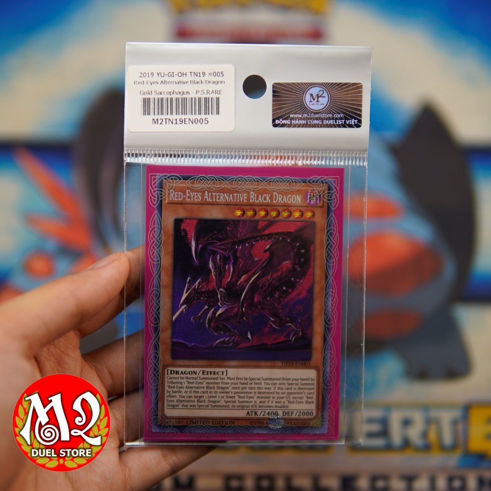 Lá bài Yugioh TN19-EN005-Red-Eyes Alternative Black Dragon - Prismatic Secret - Bảo quản M2SCCQ-LITE