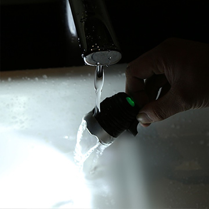 Đèn led xe đạp 3 chế độ kiêm đèn pin siêu sáng chống nước