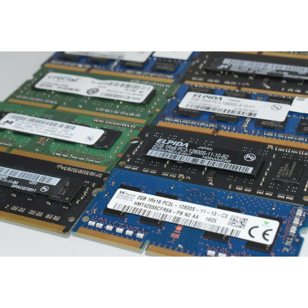 Ram DDR3 laptop 2G 1066, 1333, 1600 | WebRaoVat - webraovat.net.vn