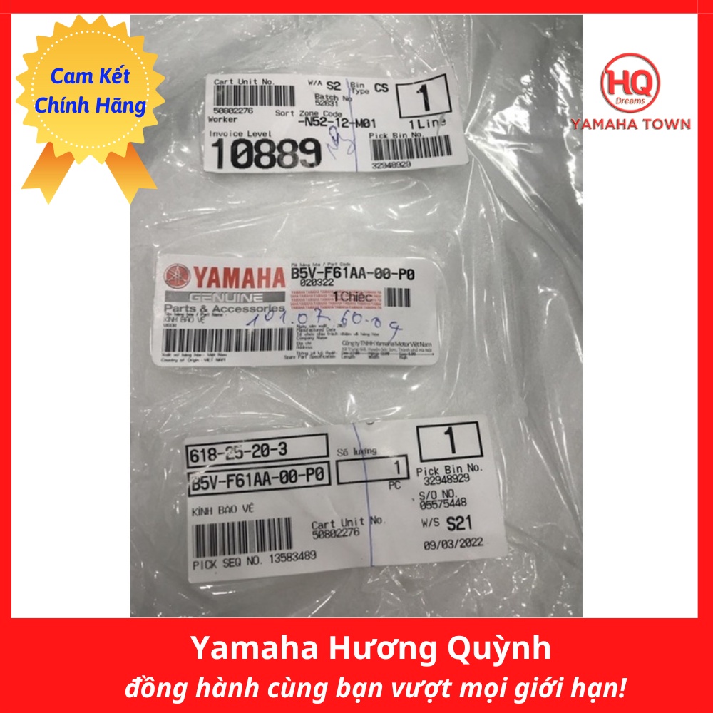 Kính bảo vệ chính hãng Yamaha dùng cho xe Exciter 155 - Yamaha town Hương Quỳnh