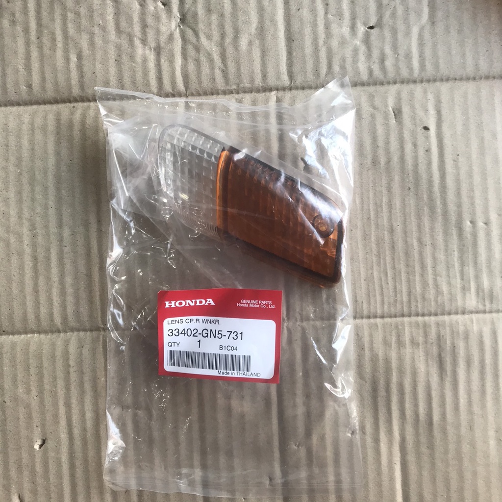 Cặp chụp xi nhan trước Dream lùn zin Honda nhập khẩu Thái Lan - 33402-GN5-731/ 33452-GN5-731