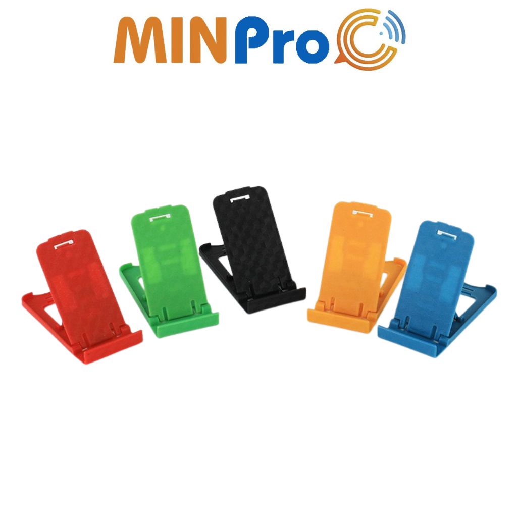 Giá đỡ điện thoại mini MINPRO chân chống nhiều nấc, Đế dựng điện thoại học online có thể gấp gọn bỏ túi