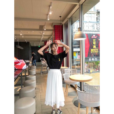 (CÓ SẴN) Chân váy xếp ly dáng dài phong cách Ulzzang [Ảnh thật cuối] | BigBuy360 - bigbuy360.vn