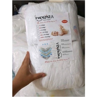 Combo 100miếng bỉm quần trần xuất nhật hippig sz m/l/xl/xxl/xxxl