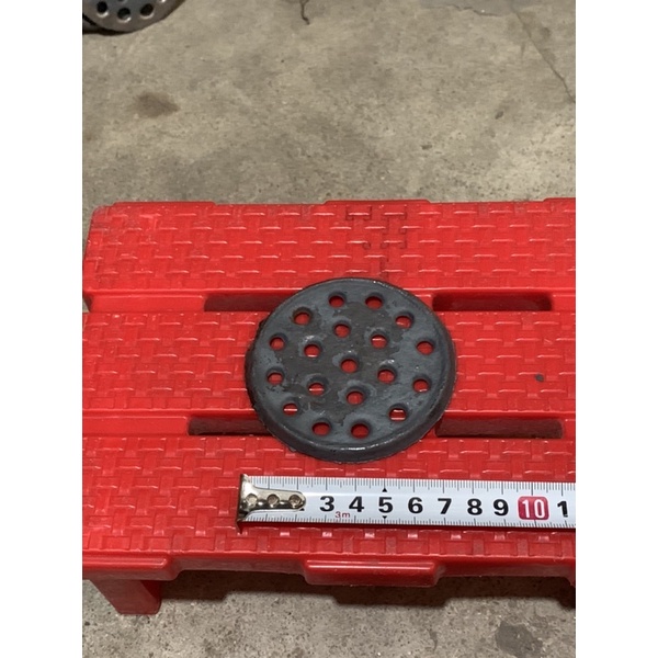 Đáy lò củi, lò than bằng gang đường kính 8cm, 9,5cm và 13cm