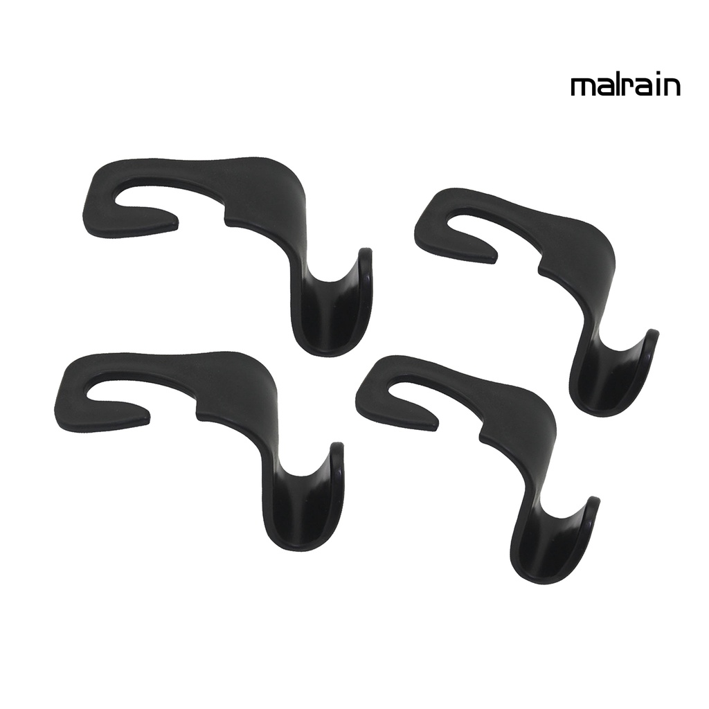 Set 4 Móc Treo Đồ Gắn Lưng Ghế Xe Hơi Đa Năng Tiện Dụng