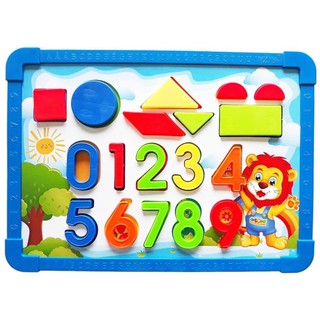 Bảng Nam Châm Học Toán Cùng Redi Giúp Bé Nhận Biết Số Đếm và Hình Học ( Hàng Việt Nam)