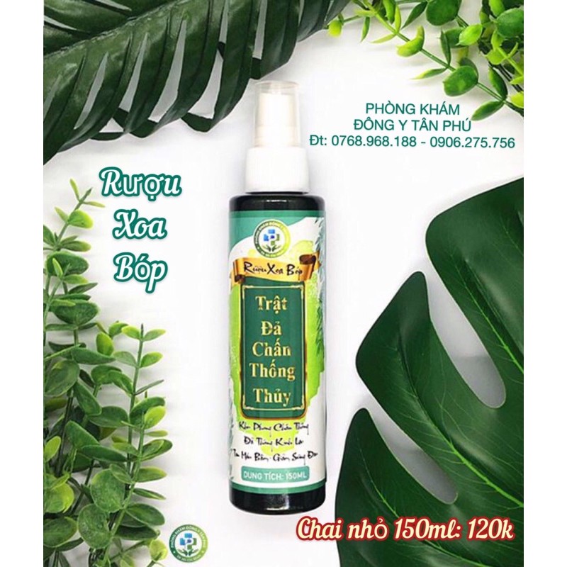 DẦU XOA BÓP TRẬT ĐẢ CHẤN THỐNG THUỶ 150ml.