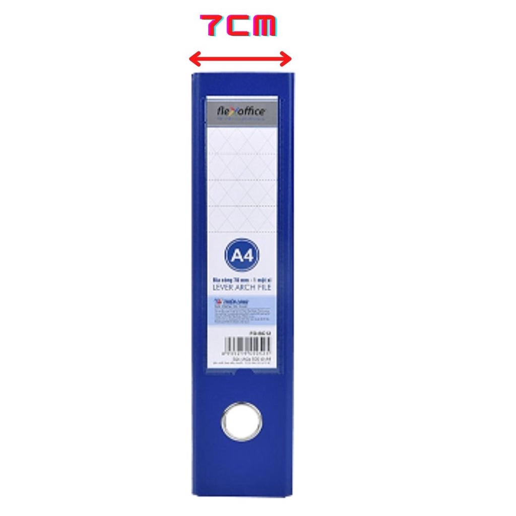 Bìa còng Thiên Long A4 1 mặt si 5cm 7cm 9cm hộp còng hồ sơ A4 file còng A4