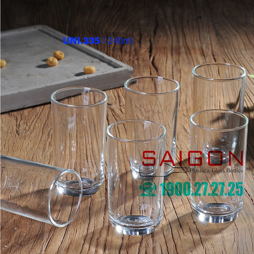 Ly Thủy Tinh Đáy Bầu 280ml | Nhập Khẩu Thái Lan | BigBuy360 - bigbuy360.vn