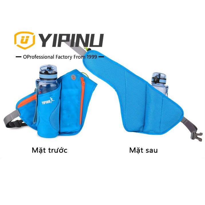 Túi đai đeo bụng hông chạy bộ phản quang YIPINU có ngăn đựng bình nước YS9 - ys9