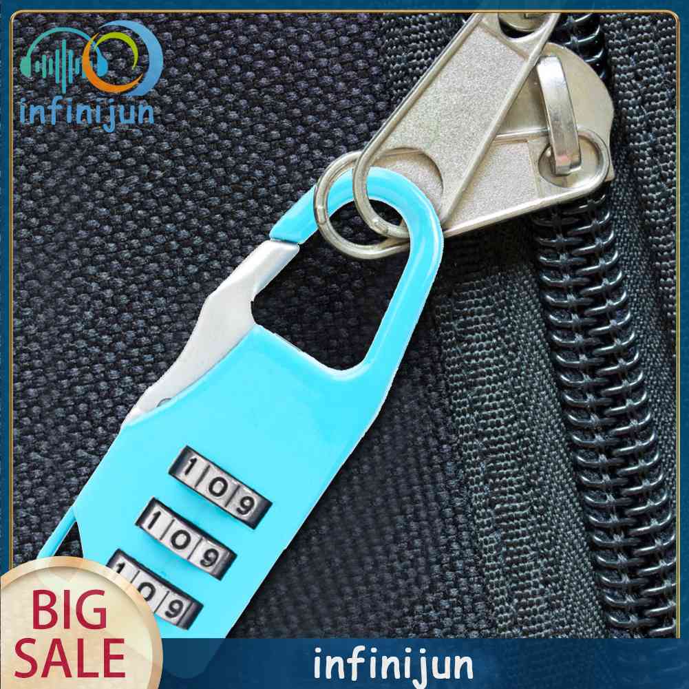 Ổ Khóa Hành Lý Mini 3 Chữ Số Bằng Hợp Kim Kẽm