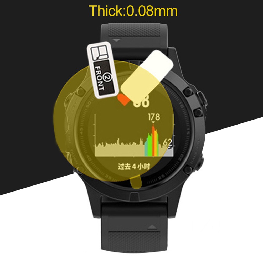 Set 3 Miếng Dán Màn Hình Chống Trầy Cao Cấp Cho Fenix 5 / 5 Plus / 5S / 5S Plus / 5X