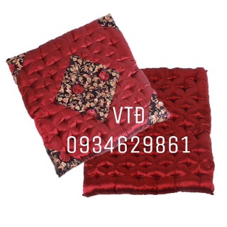 Đệm ngồi bệt gấm lụa 40x40
